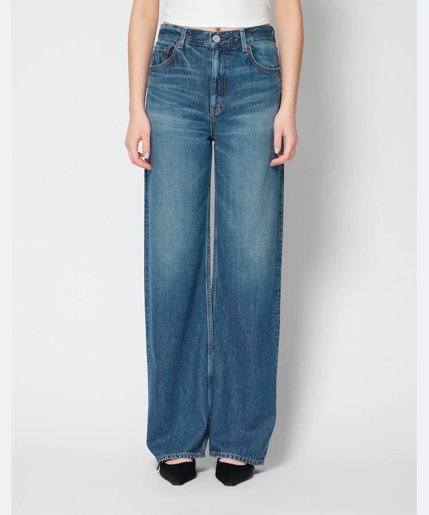 ADVANCED LONG LEG FLARE（デニムパンツ）｜MOUSSY（マウジー）の