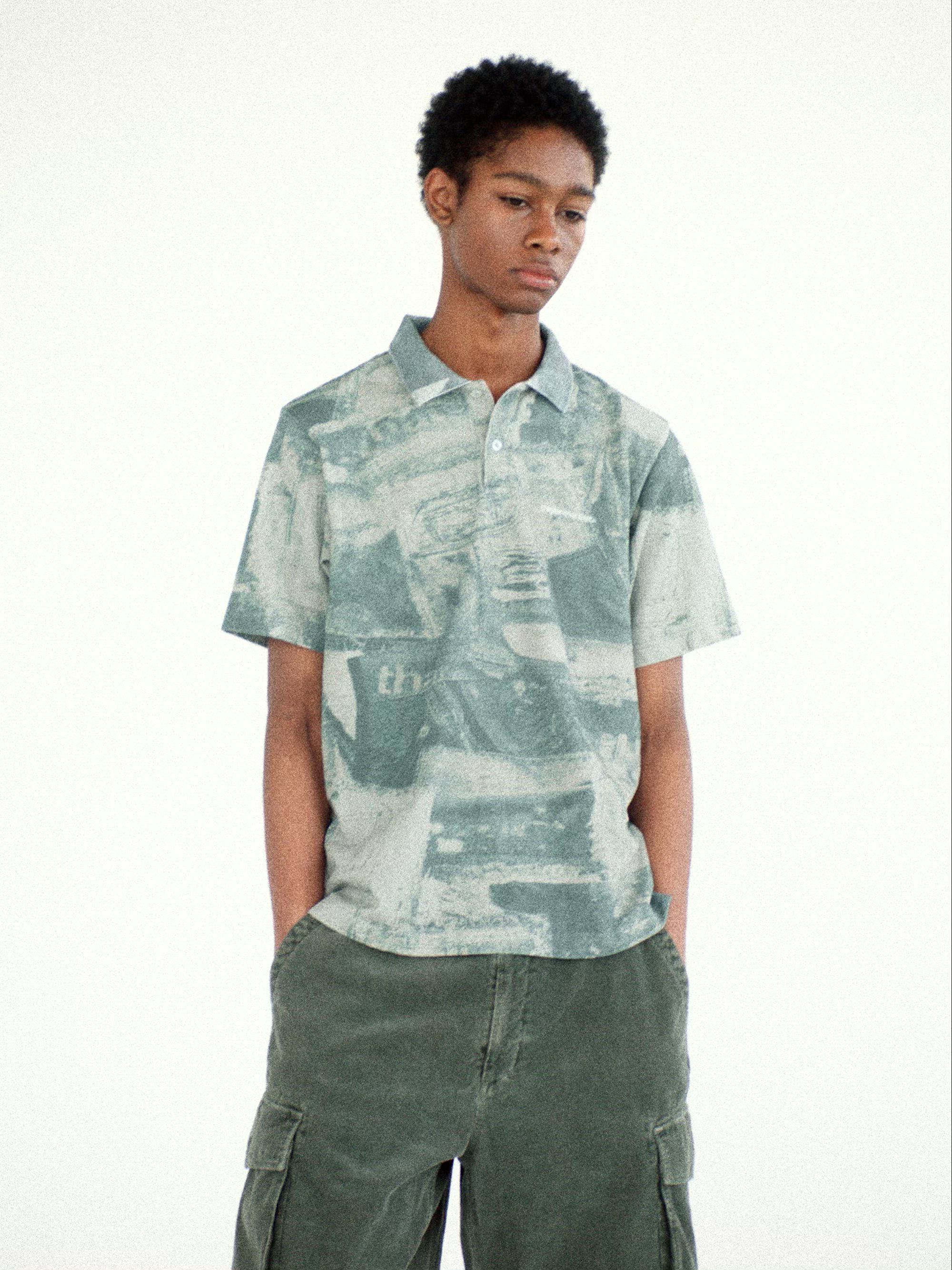T-Logo S/S Jersey Polo（ポロシャツ）｜thisisneverthat（ディスイズ 