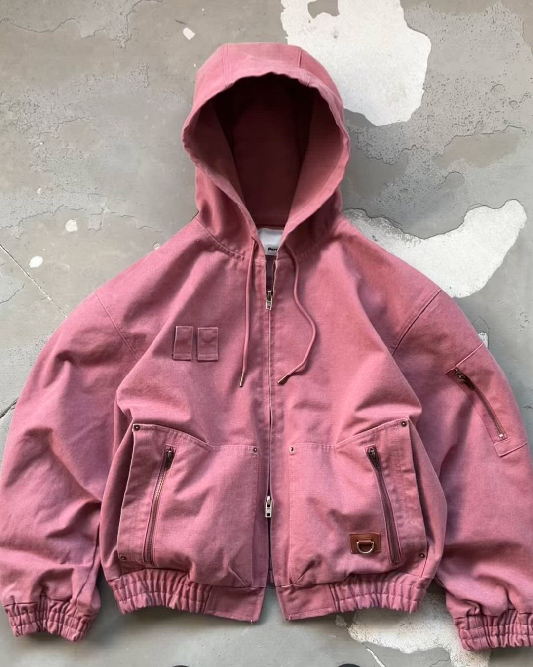 セール】DOUBLE ZIP 4POCKET UTILITY SHORT HOODED BLOUSON／ダブル