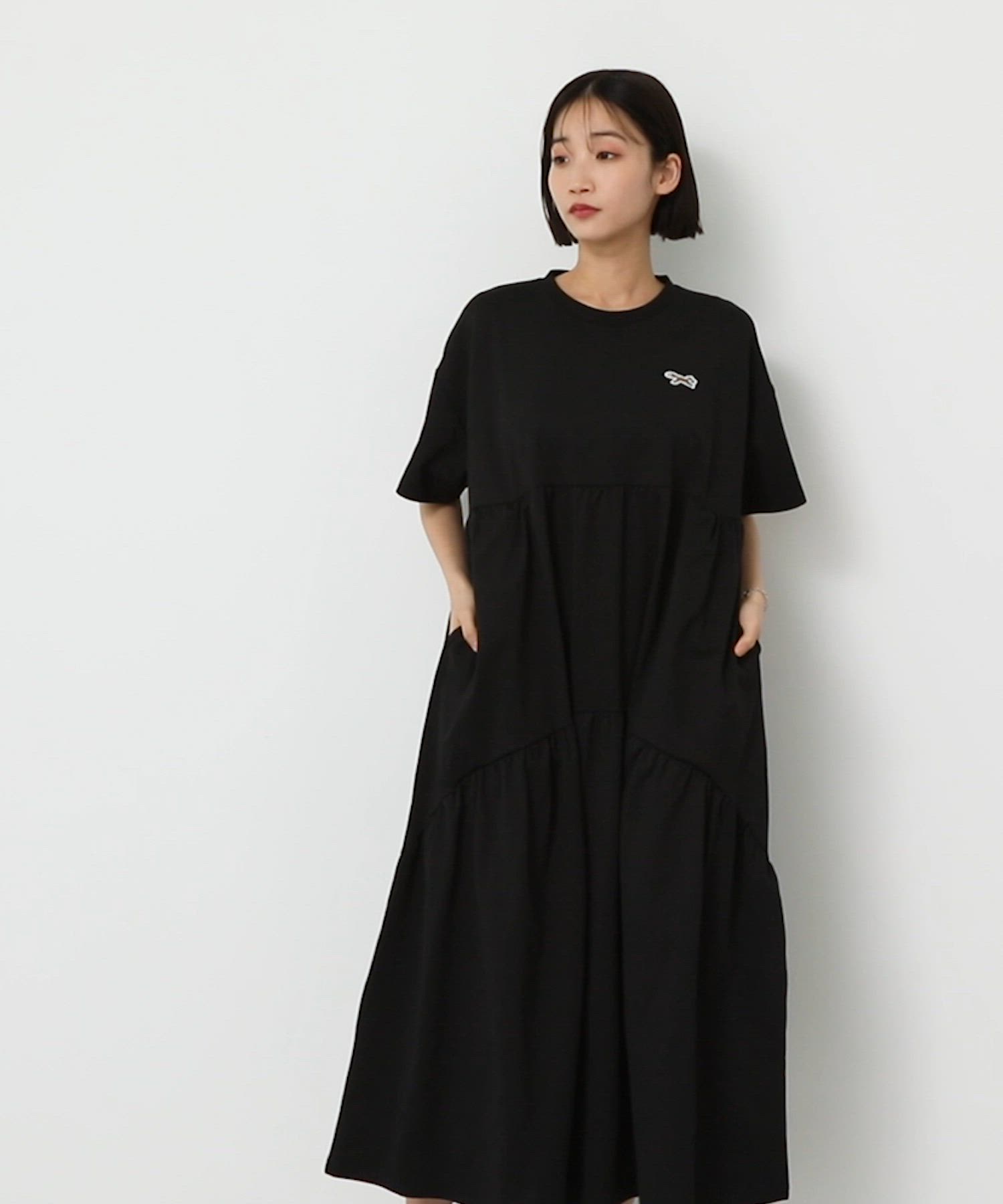 速乾>PENNEYS/ペニーズ 別注 THE FOX ロゴ ワンポイントワッペン刺繍