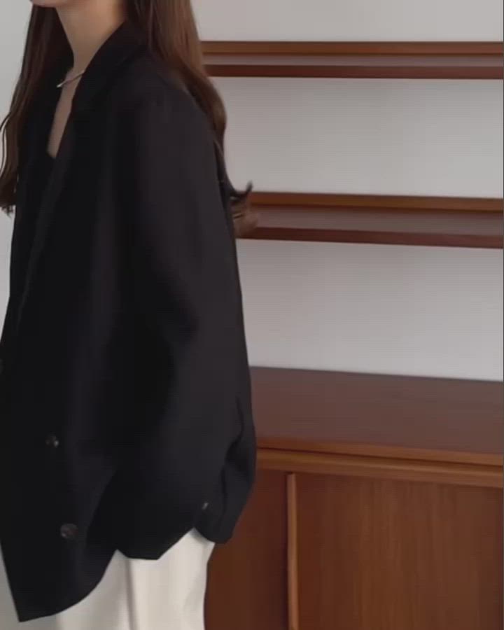 セール】ダブルボタンテーラードジャケット（テーラードジャケット