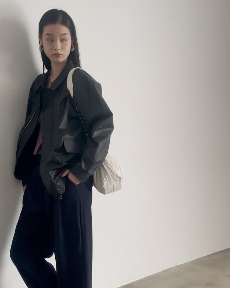 セール】ビッグシルエットライダースジャケット（ライダースジャケット