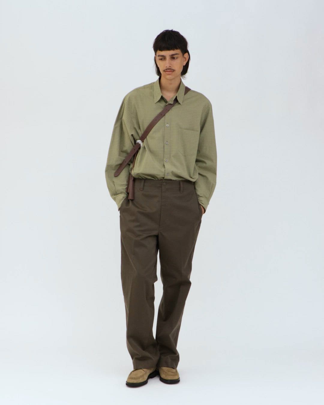 アラン 2本セット Steven Alan＞ ウエポン ニドム ワーク スラックス（その他パンツ