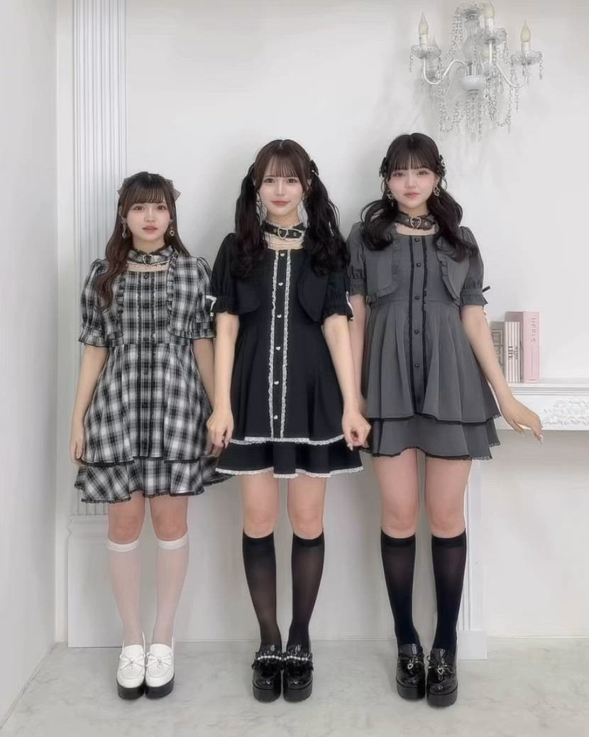 ハートバックルボレロ風ワンピース（ワンピース）｜ROJITA（ロジータ