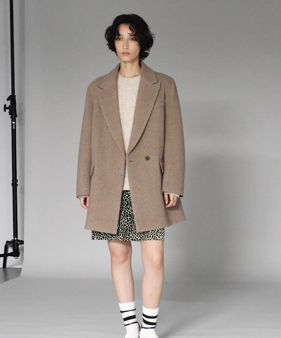 Curensology(カレンソロジー)/ウールボンディングジャケット