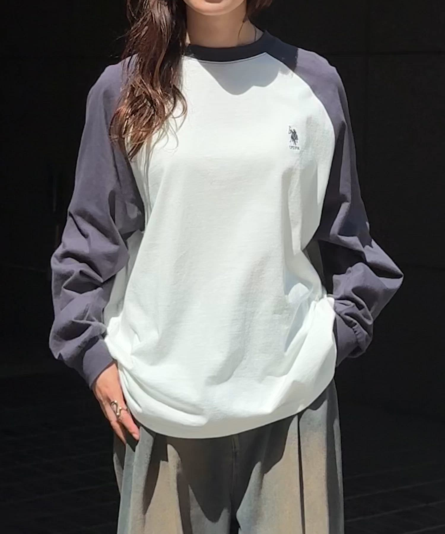 トップス pedestalpolo U.S. POLO ASSN. /ユーエスポロアッスン 別注 ワンポイント刺繍