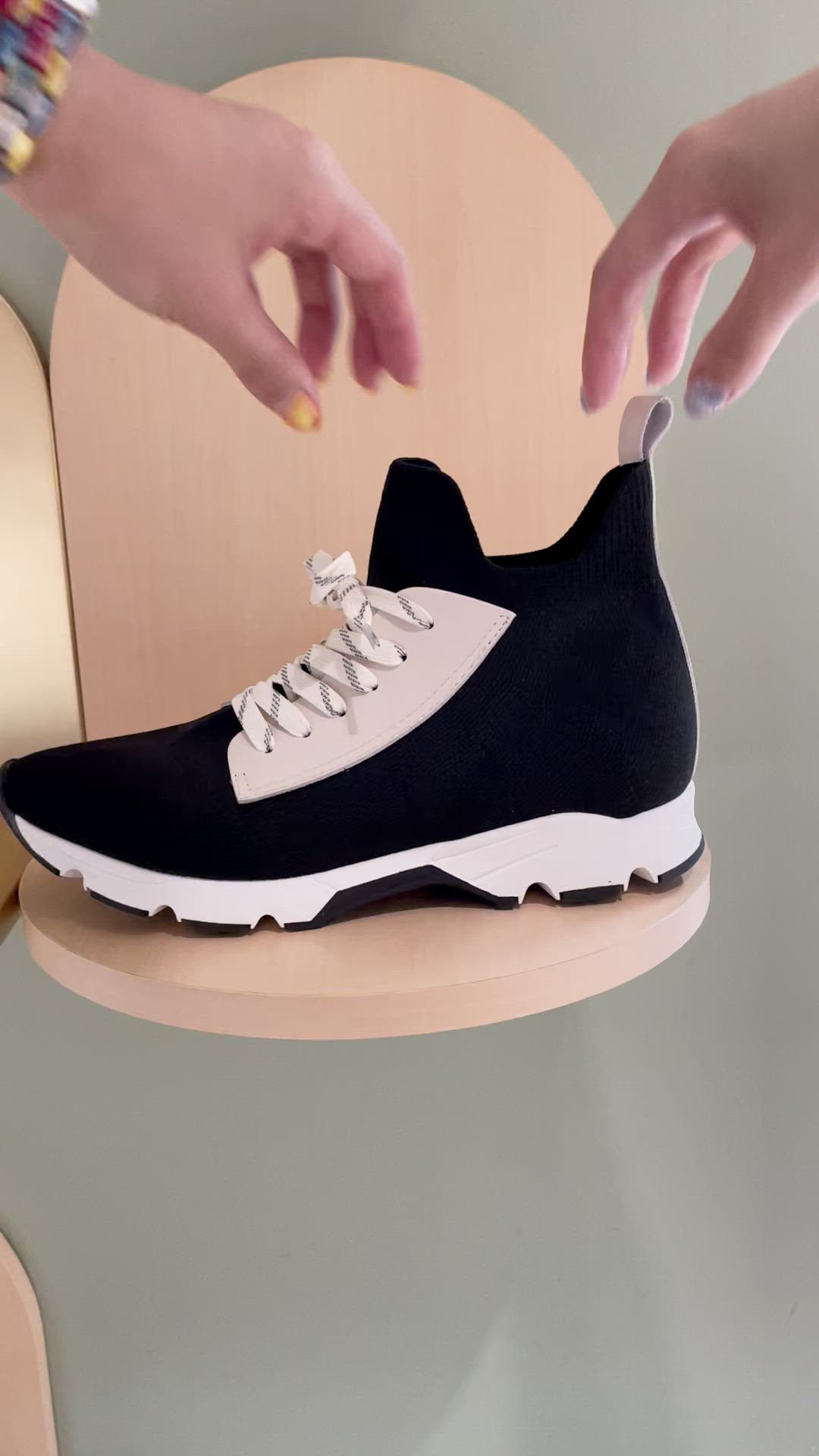 セール】軽量｜ニットスニーカー 7210131（スニーカー