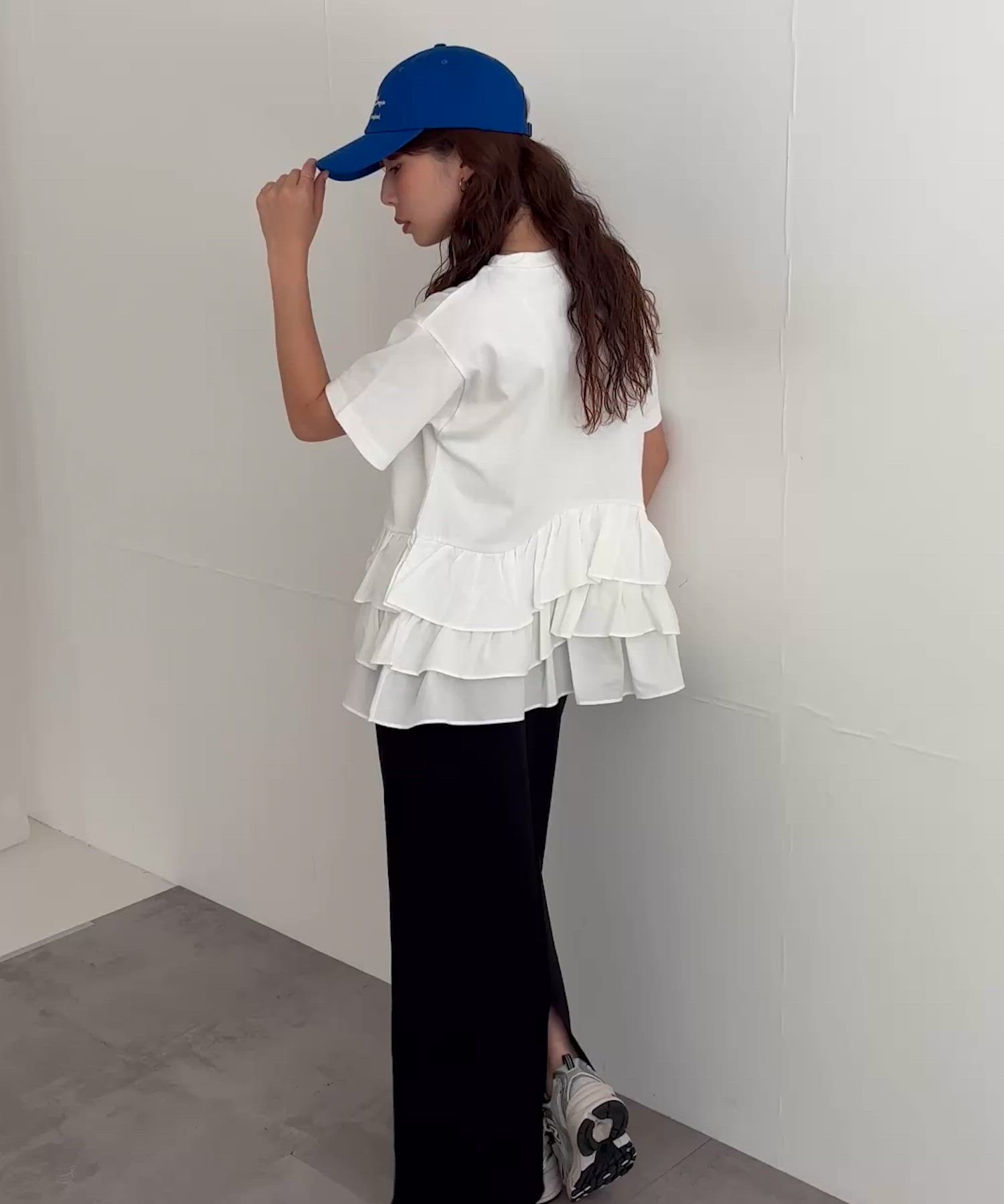 ペプラムフリルカットソー（Tシャツ/カットソー）｜URBAN RESEARCH