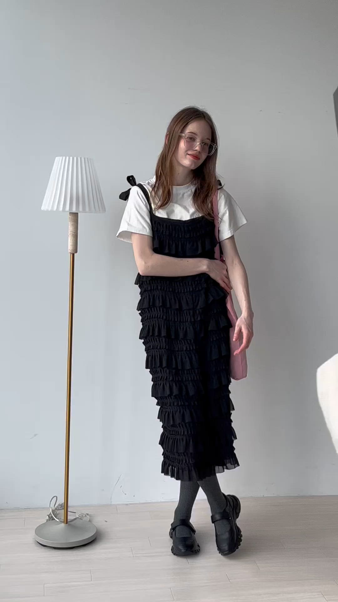 フリルデザインワンピース / frill design one-piece（ワンピース