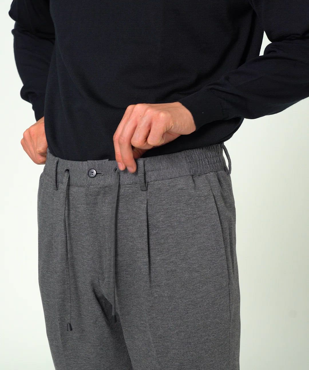 別注】giabsarchivio / MASACCIO ミックスファブリック 1プリーツ