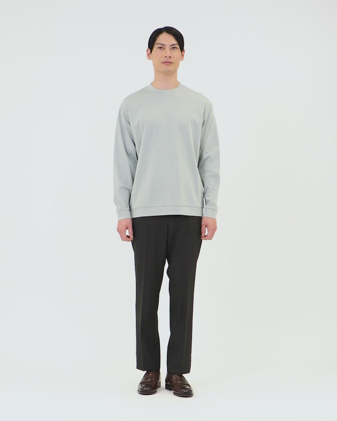 セール】L/A ポンチ ビズ クルーネック カットソー -抗菌-（Tシャツ