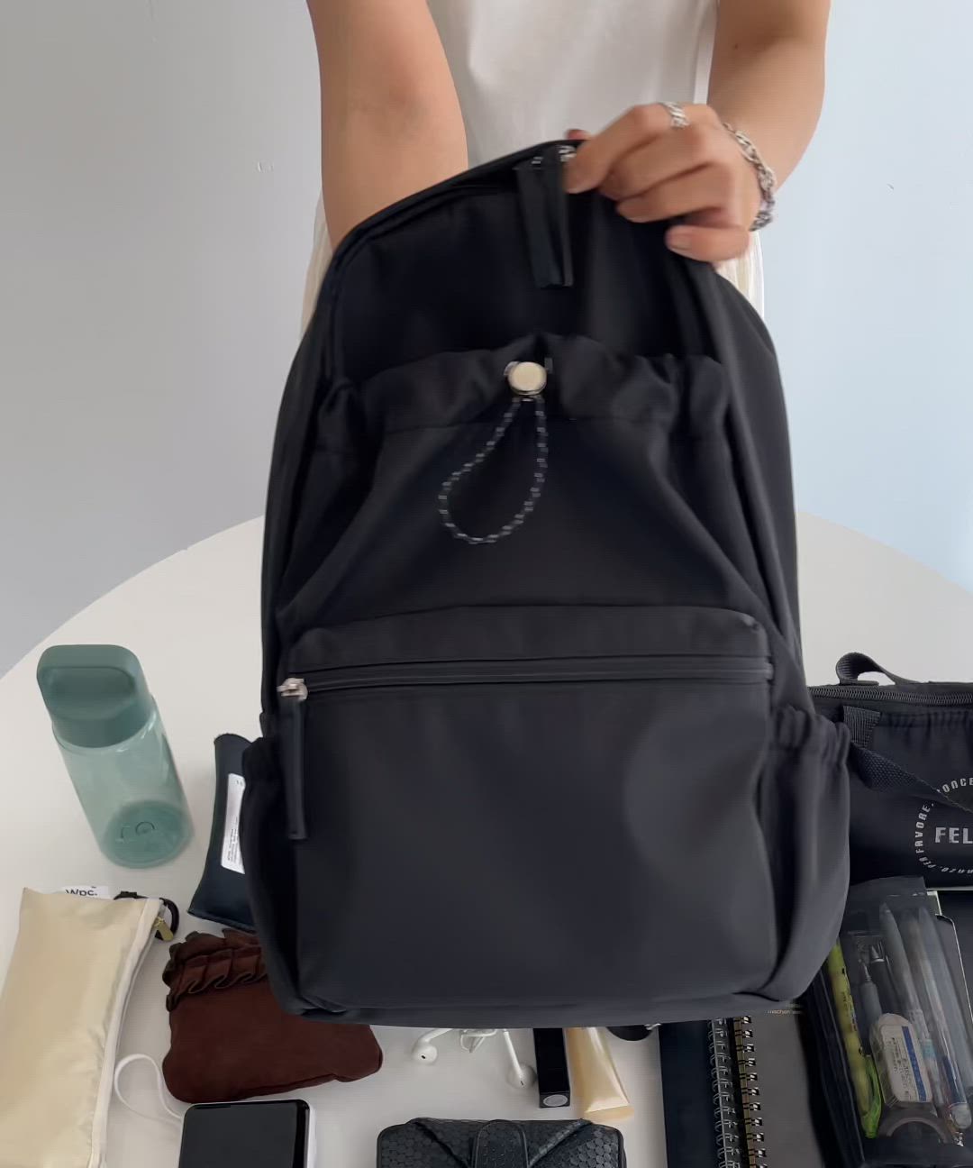 10ポケBag】収納アドバイザー監修リュック（バックパック/リュック