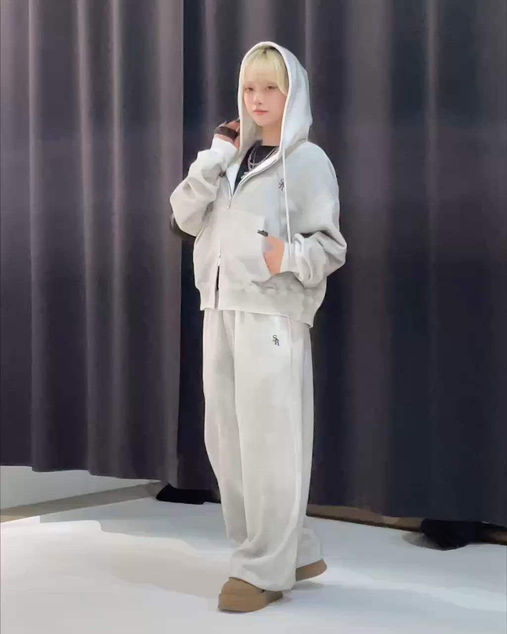 ユニセックス】ヴィンテージライクスウェットパンツ（スウェットパンツ