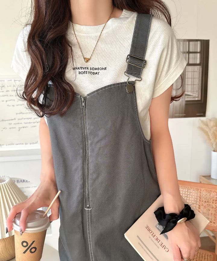 セール】大人が着るカジュアル新定番！綿100％配色ステッチロング丈