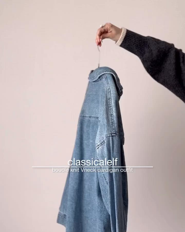 激かわ♡ 即完品♡ PERVERZE ブラッシュド ジャカード カーディガン perverze パーバーズ カーディガン