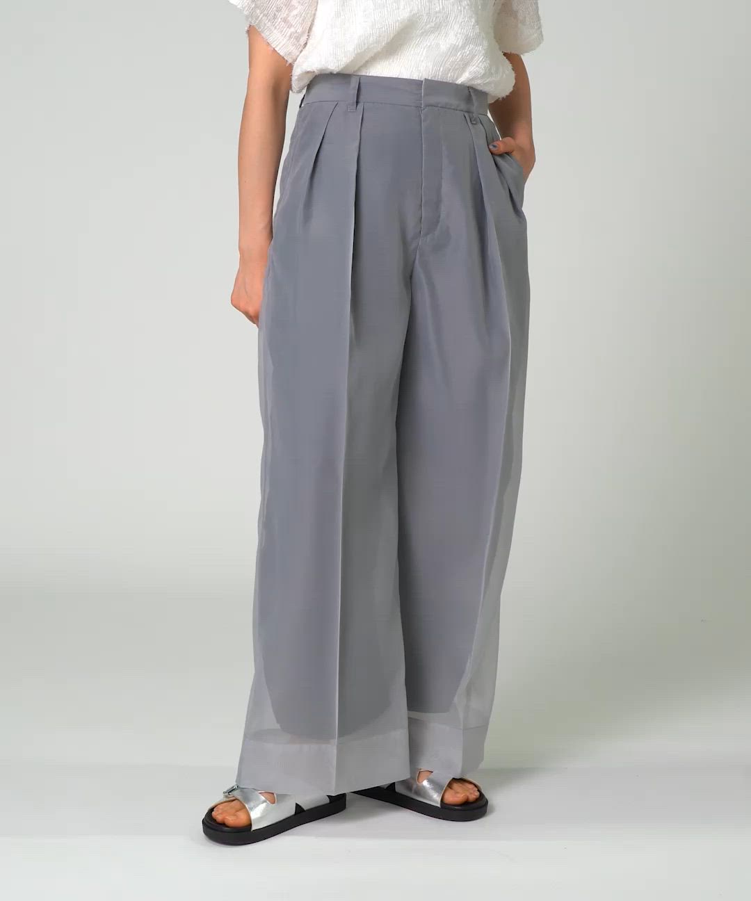 セール】シアー レイヤード ワイド パンツ（その他パンツ）｜Ray BEAMS